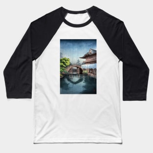 Kameido Tenmangu by Tsuchiya Koitsu Baseball T-Shirt